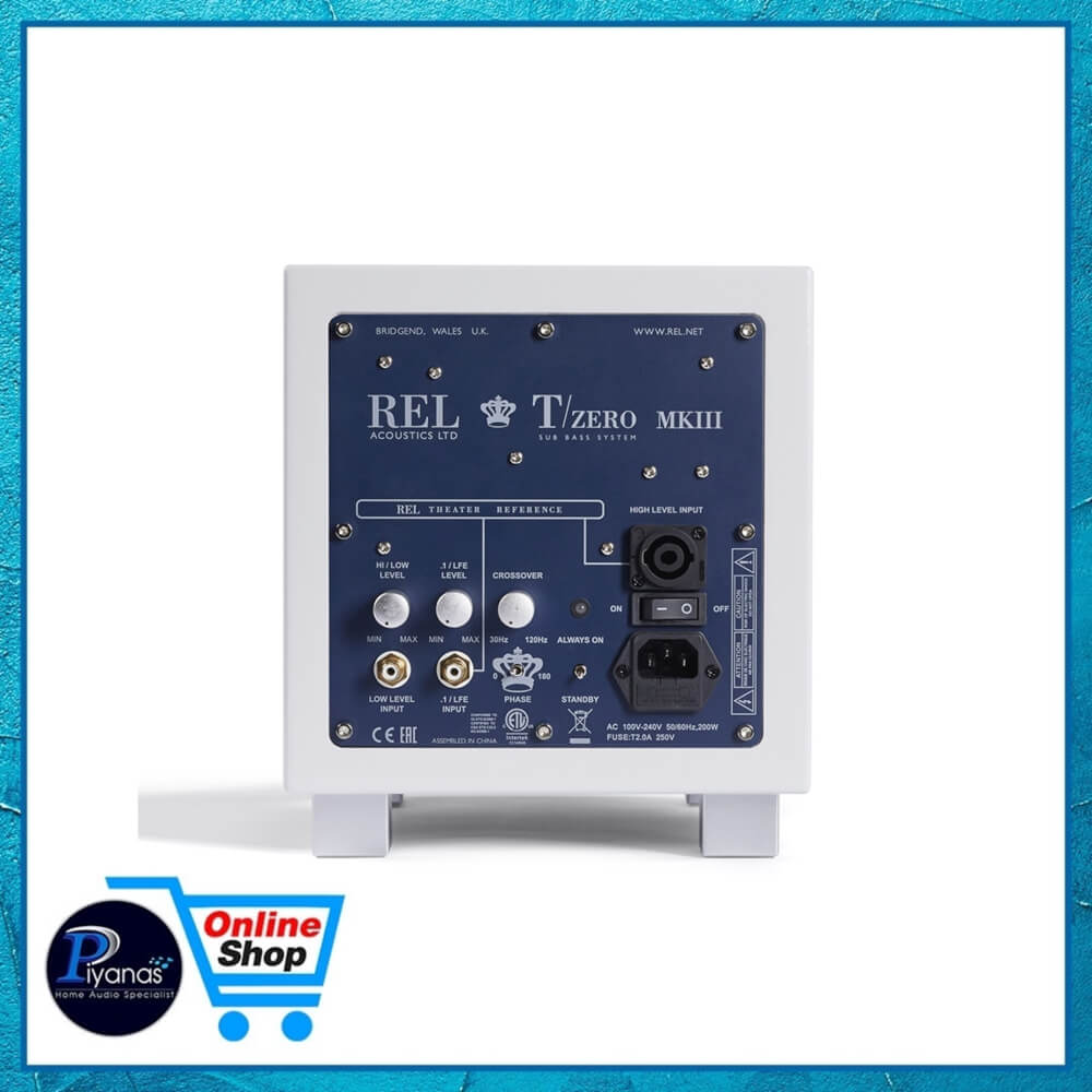 ซับวูฟเฟอร์ REL ACOUSTICS : T-ZERO MKIII สีขาว